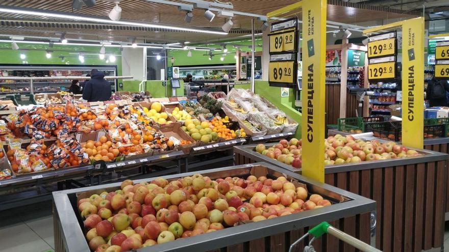 La puja del preu dels aliments preocupa els russos  | ABEL GALLARDO