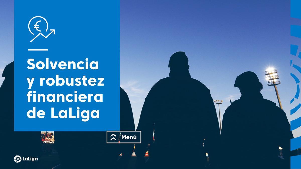 Los clubes de la Liga ingresaron casi 5.000 millones de euros la temporada 2021-22