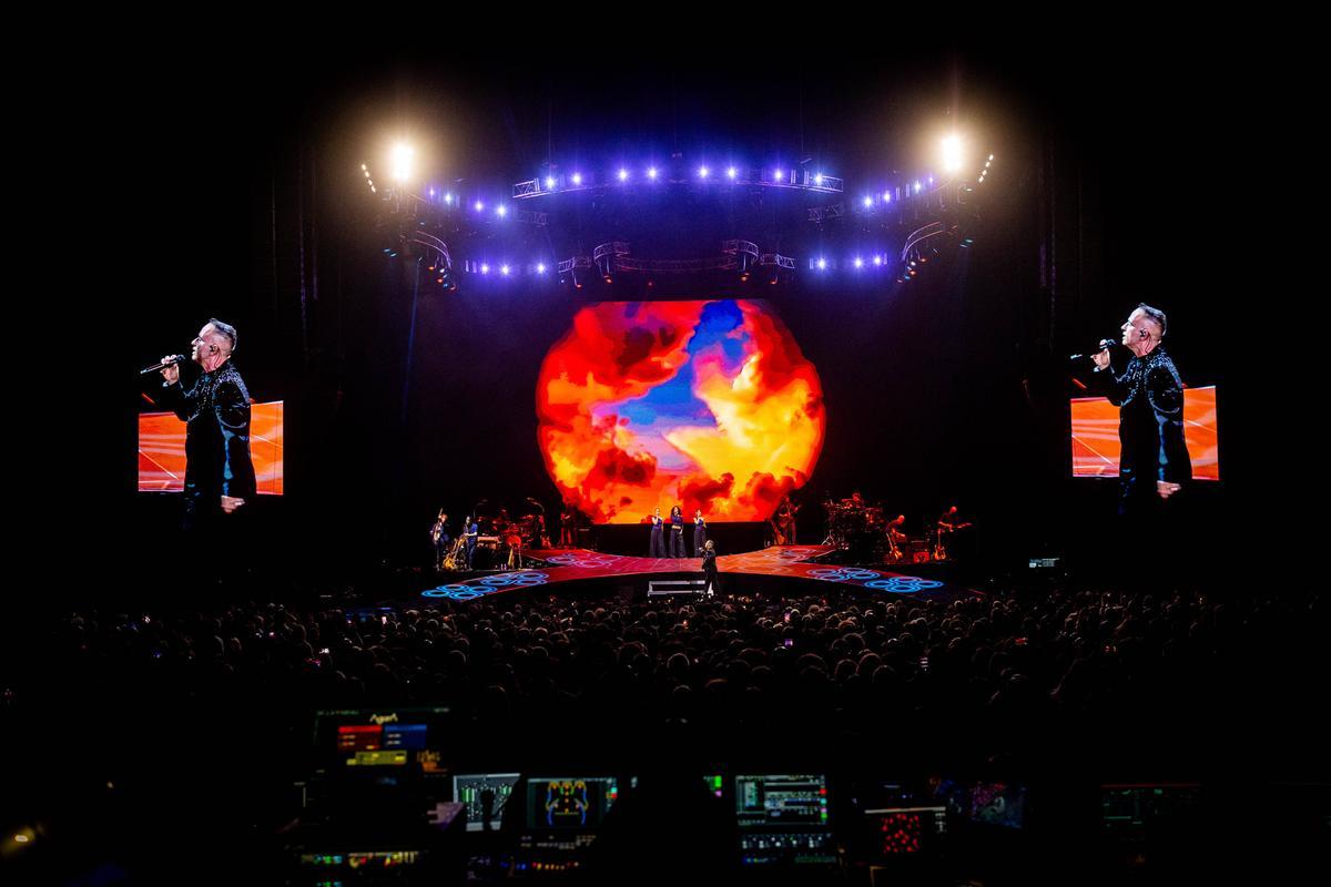 Eros Ramazzotti en el Palau Sant Jordi.