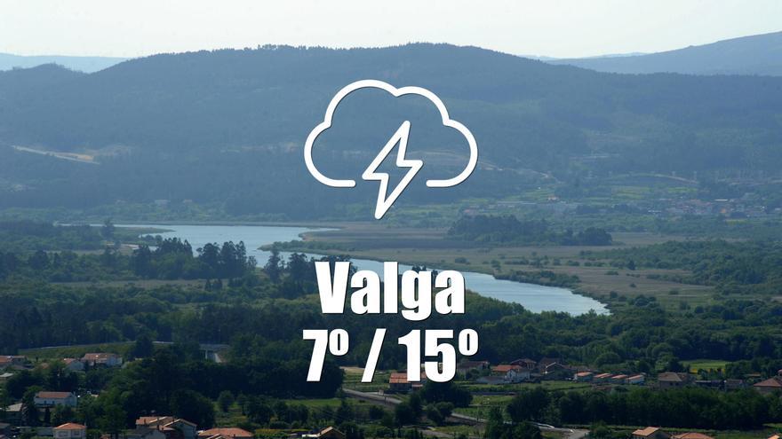 El tiempo en Valga: previsión meteorológica para hoy, martes 25 de febrero