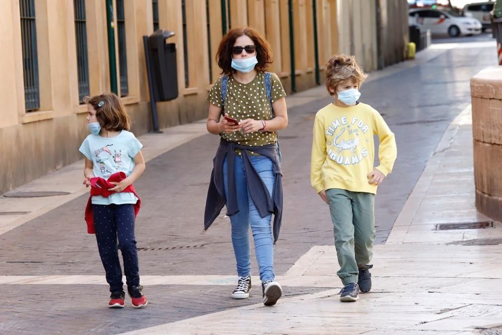 Coronavirus en Murcia: Así ha sido el primer día de desconfinamiento para los niños