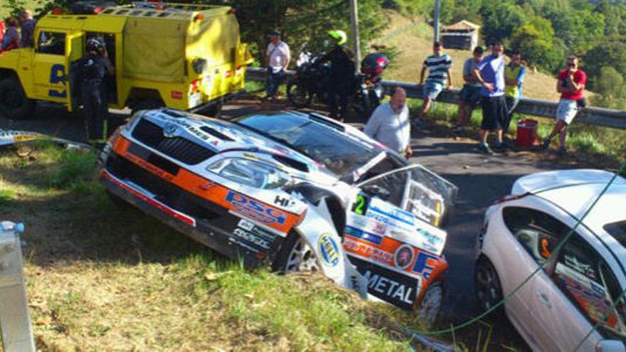 Fallece un espectador en el Rally Príncipe de Asturias