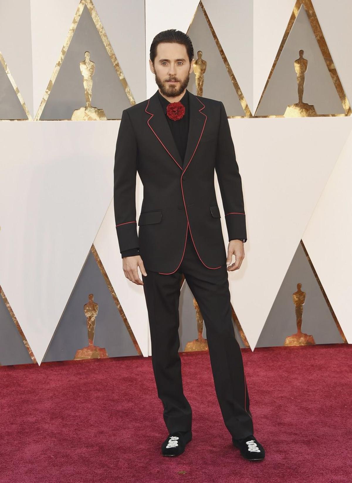Premios Oscar 2016:  Jared Leto de Gucci