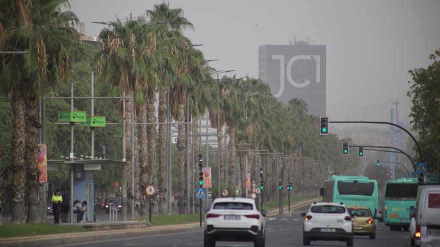 Alerta por partículas PM10 de polvo sahariano en la Región de Murcia