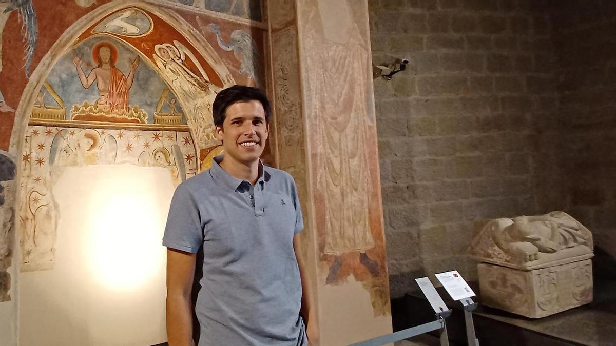 Carles Freixes, actual director del Museu diocesà i comarcal de Solsona