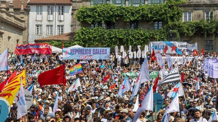 Ana Pontón: "Hoxe é un día no que celebramos o orgullo de ser galegos e galegas"