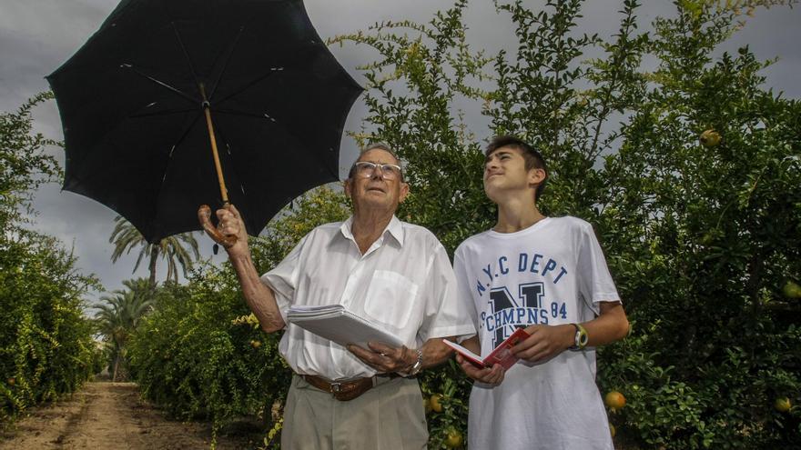 Las cabañuelas vaticinan en Elche un octubre muy lluvioso y sequía hasta junio