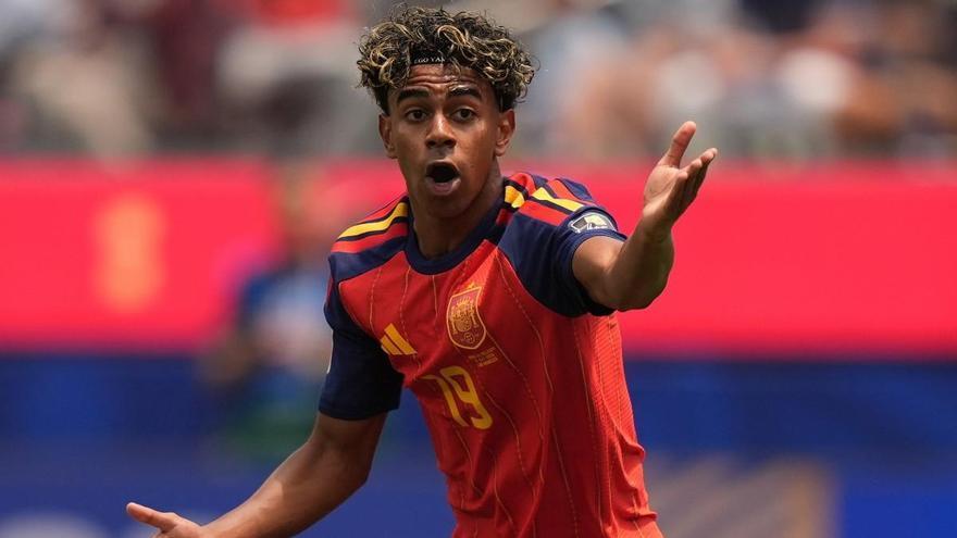 Lamine: "No me frustra, gané la Eurocopa metiendo un gol"