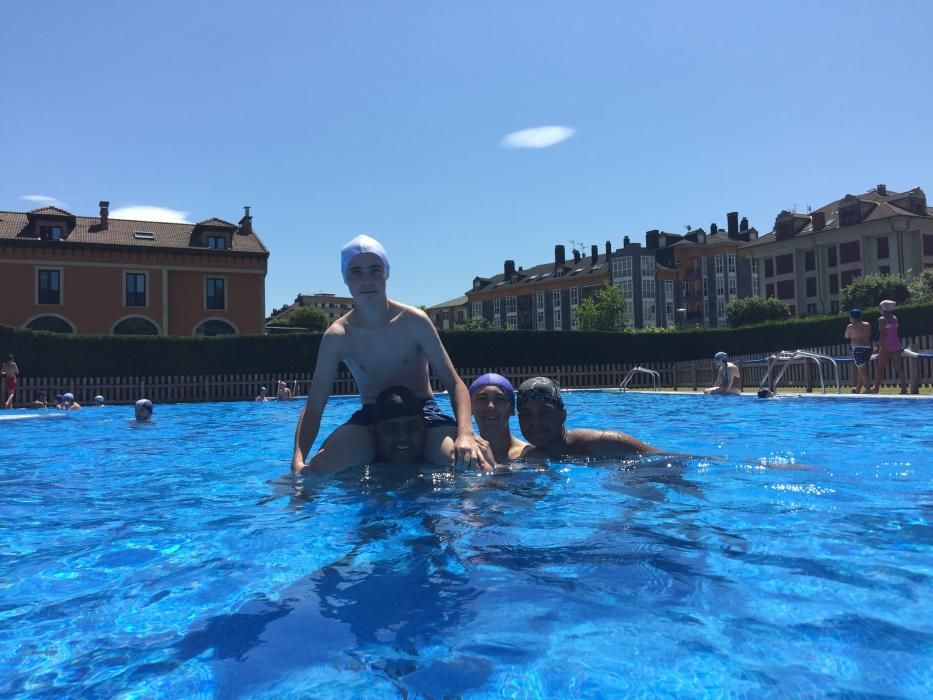 Apertura de las piscinas de Cangas de Onís