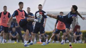 La selección argentina prepara un duelo muy difícil ante Uruguay