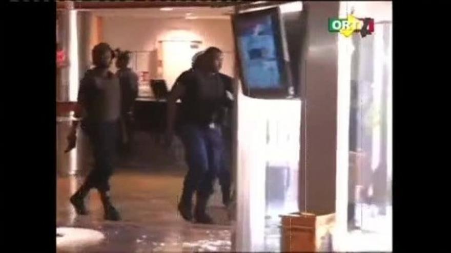 Nuevas imágenes del asalto terrorista a un hotel en Mali