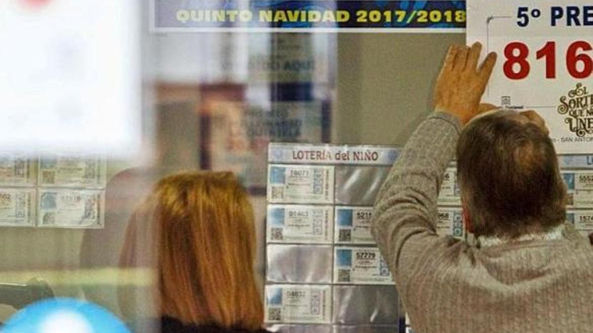 Despacho de lotería de Ibiza.