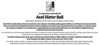 Alex Dieter Ball