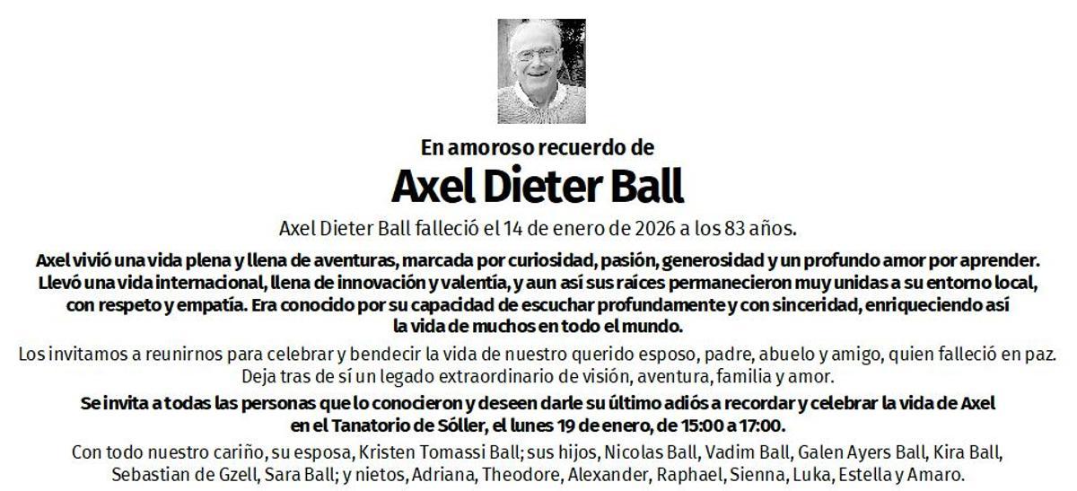 Axel Dieter Ball