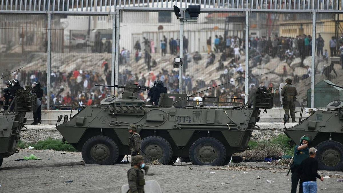 El ejército español no ha enviado tanques a Ceuta