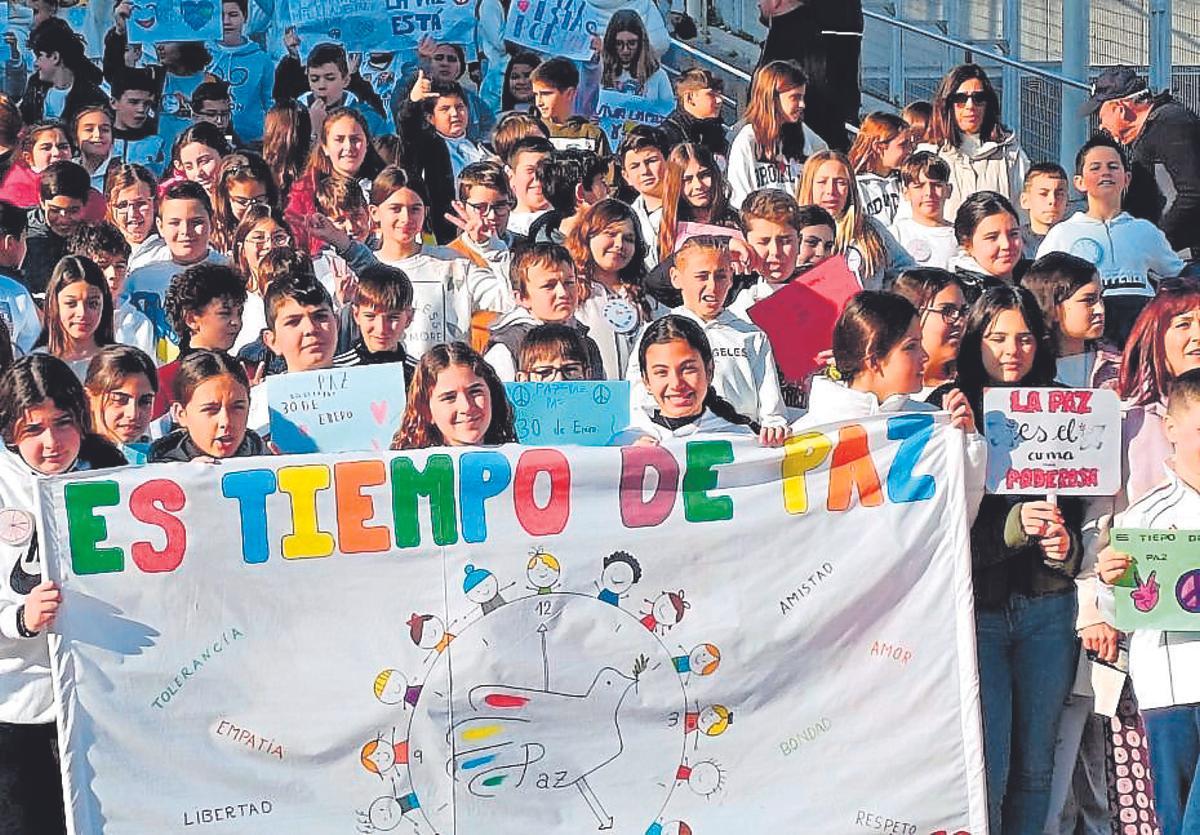 Actividad en el colegio Mediterráneo.