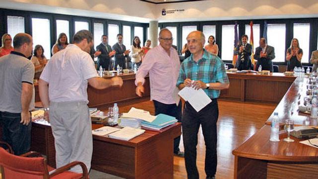 Los exfuncionarios José Jaime Delgado y José Manuel Ponseti reciben un homenaje.