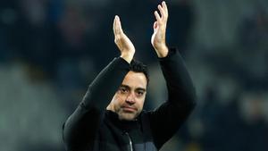 Xavi Hernández, en su etapa en el Barça