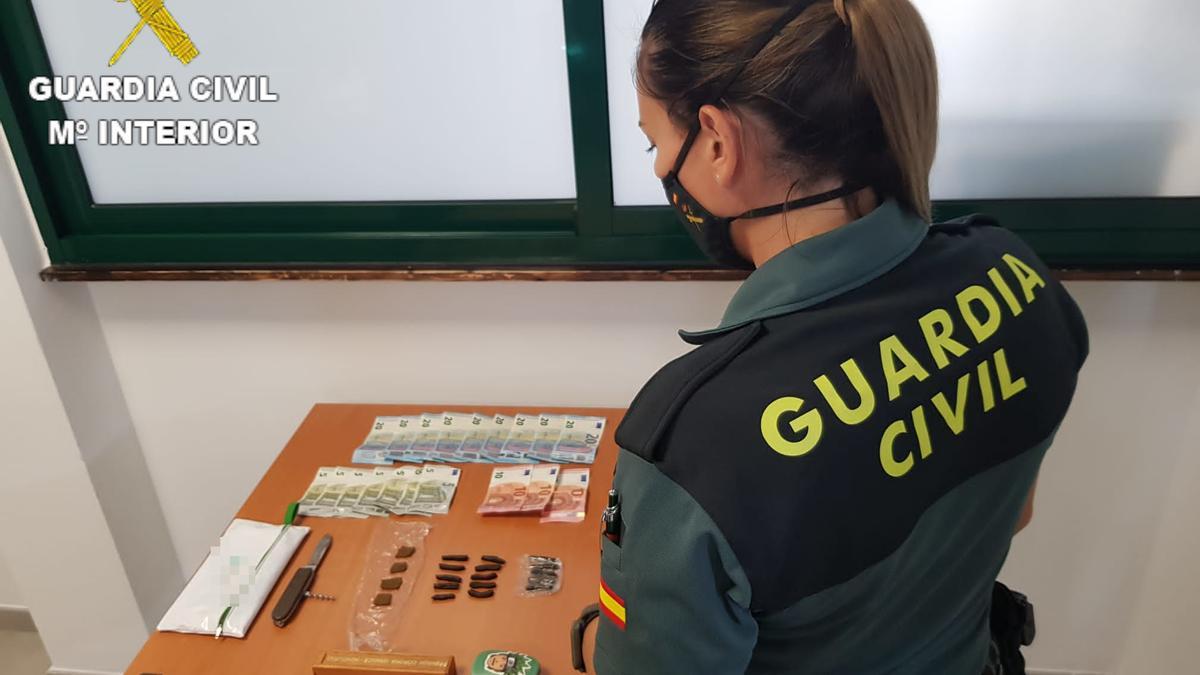 La Guardia Civil desarticula un punto de venta de droga en Gran Tarajal