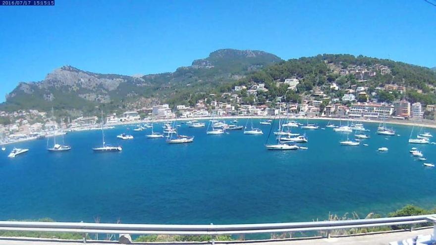 Port de Sóller am Sonntagmittag (17.7.).