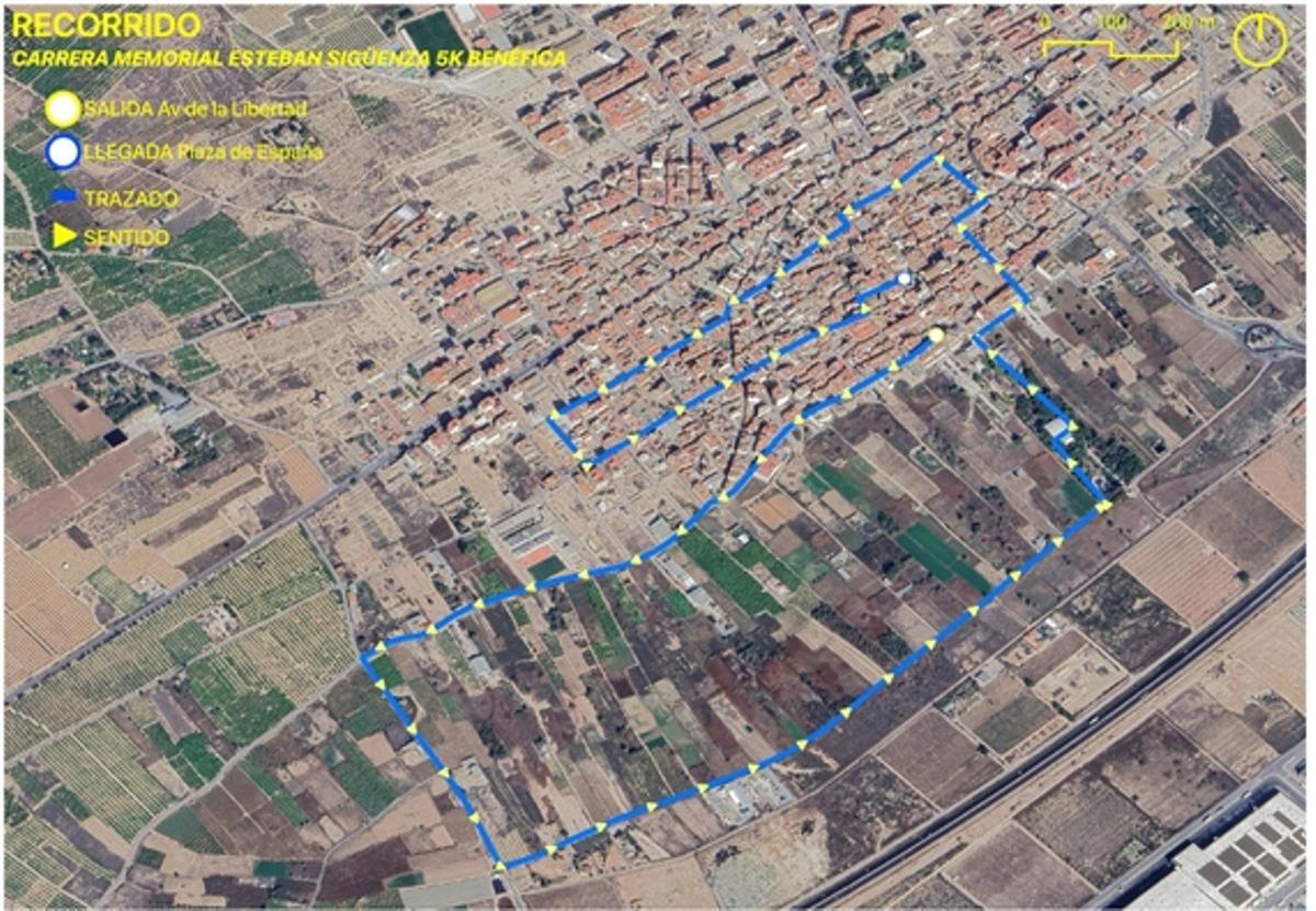 El recorrido del memorial deportivo benéfico