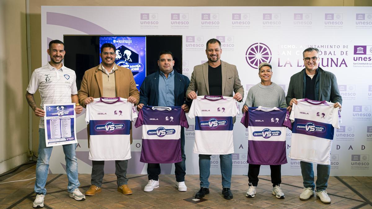 Presentación del partido ‘Amigos de Pedro Gutiérrez vs Amigos de María José Pérez’