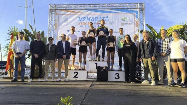 Ganadores de la 8K Sant Ferran-La Savina. | P.M.V.