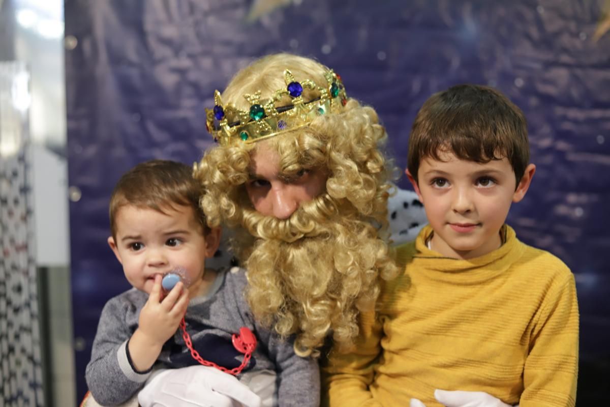 Fotos con los Reyes Magos realizadas el 3 de enero de 2018