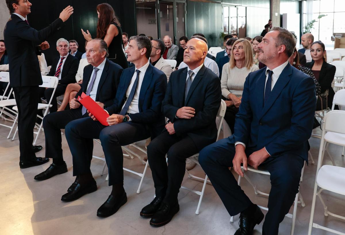 Salón de actos en The Terminal Hub, antes de comenzar el acto.