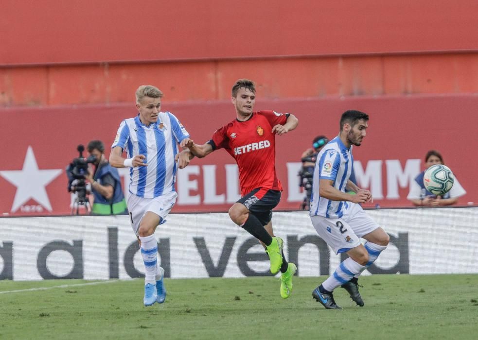 Mallorca-Real Sociedad: Los bermellones encajan su primera decepción