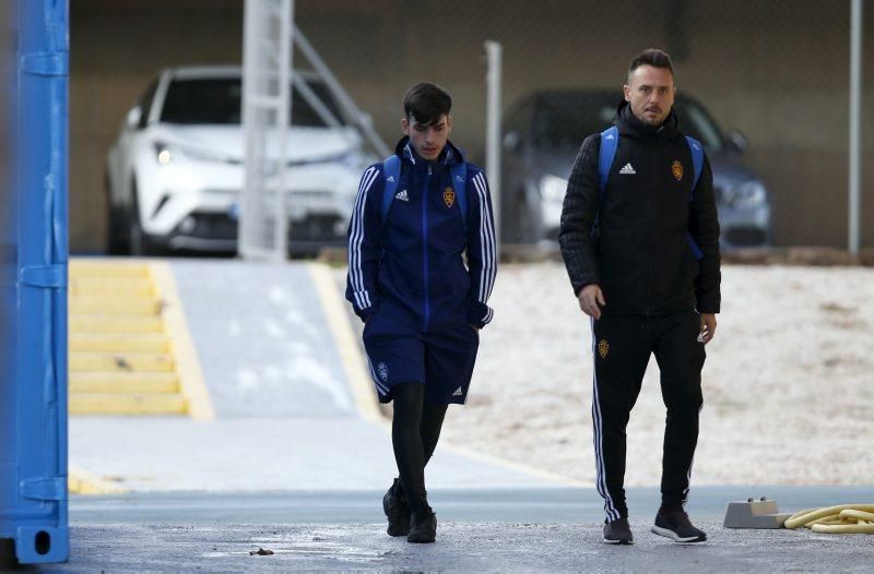 Entrenamiento del 15 de noviembre del Real Zaragoza