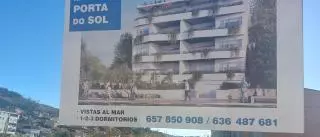 La construcción de viviendas sigue en Moaña con una promoción de inversores de Vigo en Meira