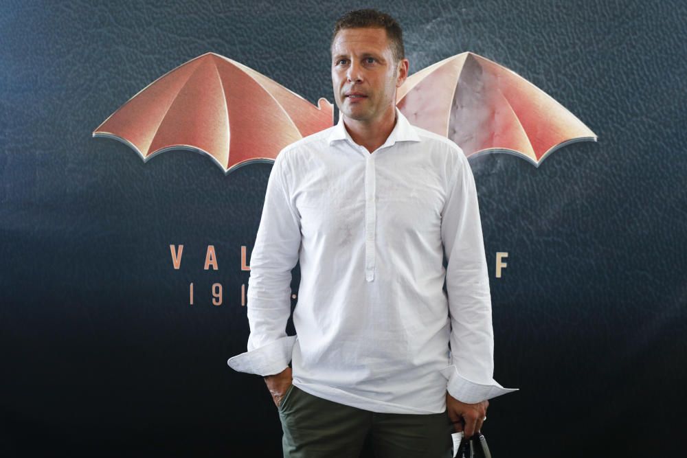 Photocall en la presentación del Centenario del Valencia CF