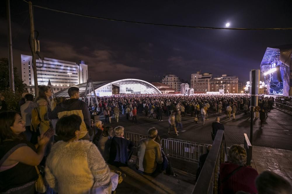 Concierto de Carlos Baute y Marta Sánchez en la Losa.