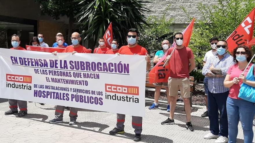 La plantilla de mantenimiento del Hospital Vega Baja se moviliza para ...