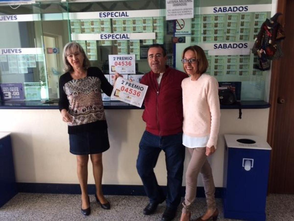 Parte del segundo premio cayó en la administración número uno de Yaiza, situada en Playa Blanca