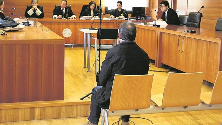 Imagen del procesado, durante el juicio que tuvo lugar en la Audiencia Provincial a principios del 2018.