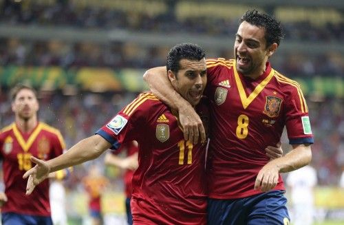 Xavi Hernández ha disputado 133 partidos con España, anotando 12 goles. Tiene en su palmarés un Mundial y dos Eurocopas.