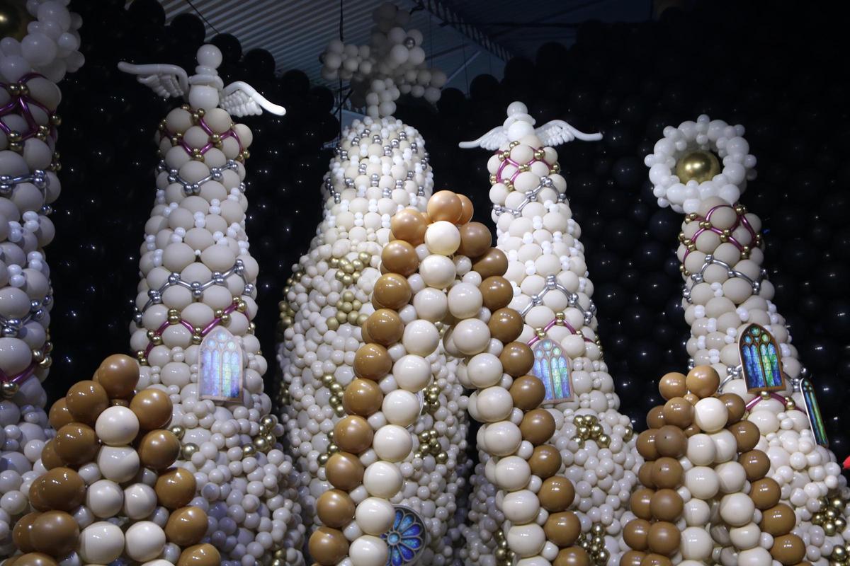 Les imatges de 'Balloon story', la mostra amb més de 600.000 globus Les imatges de 'Balloon story', la mostra amb més de 600.000 globus