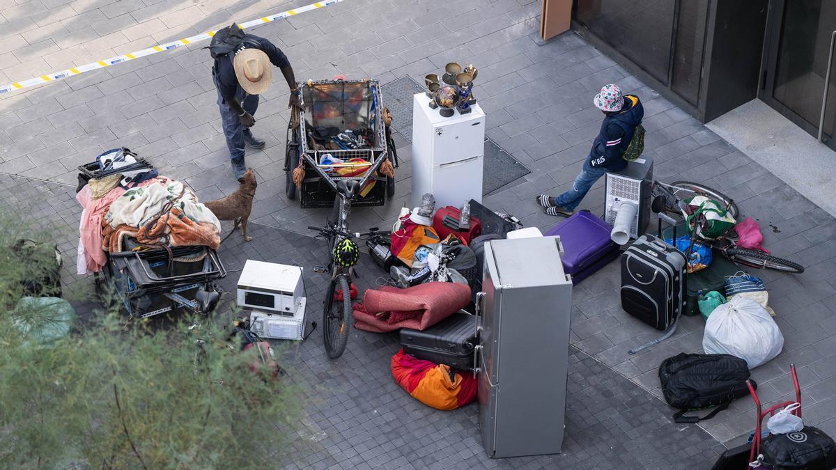 Desalojo de la nave La Escocesa