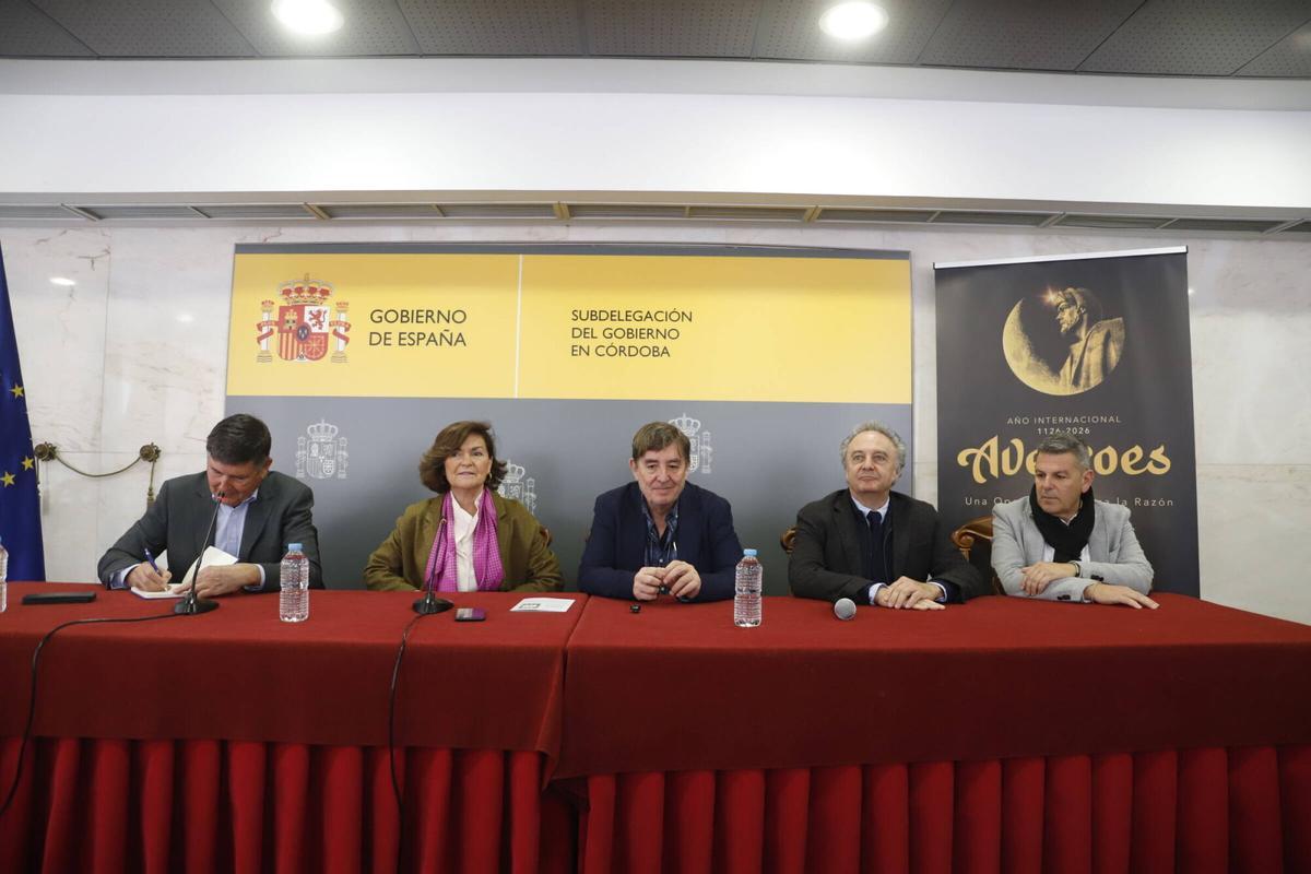 Rueda de prensa Año Internacional de Averroes
