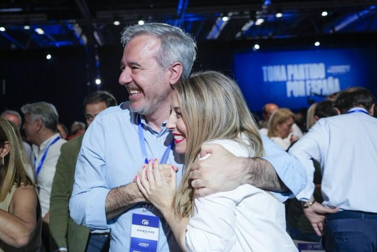 Azcón y Guardiola en una foto de archivo