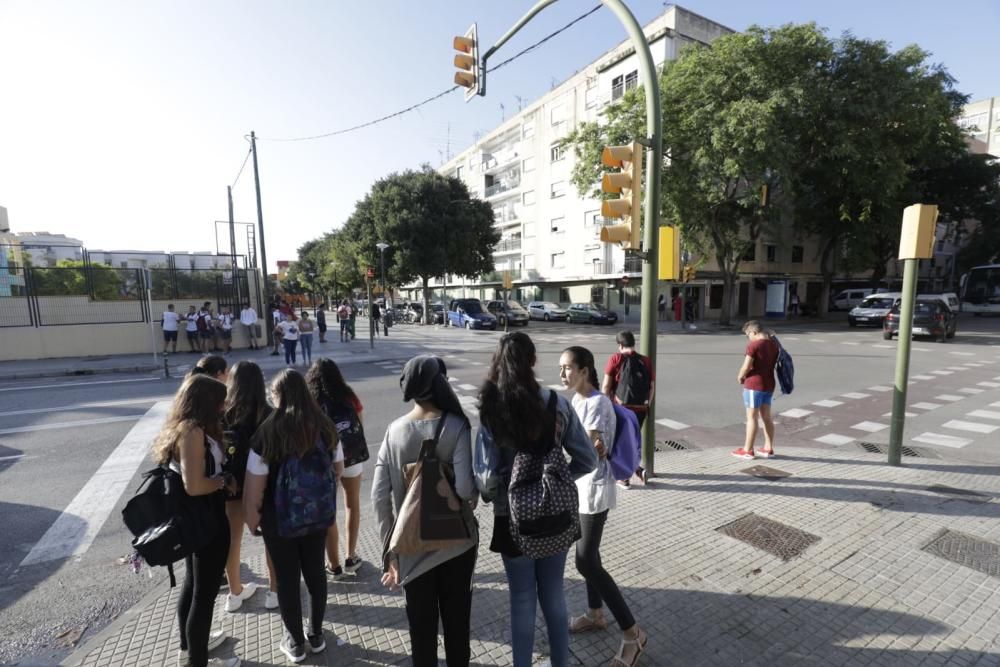 Empieza el curso escolar en Mallorca a medio gas