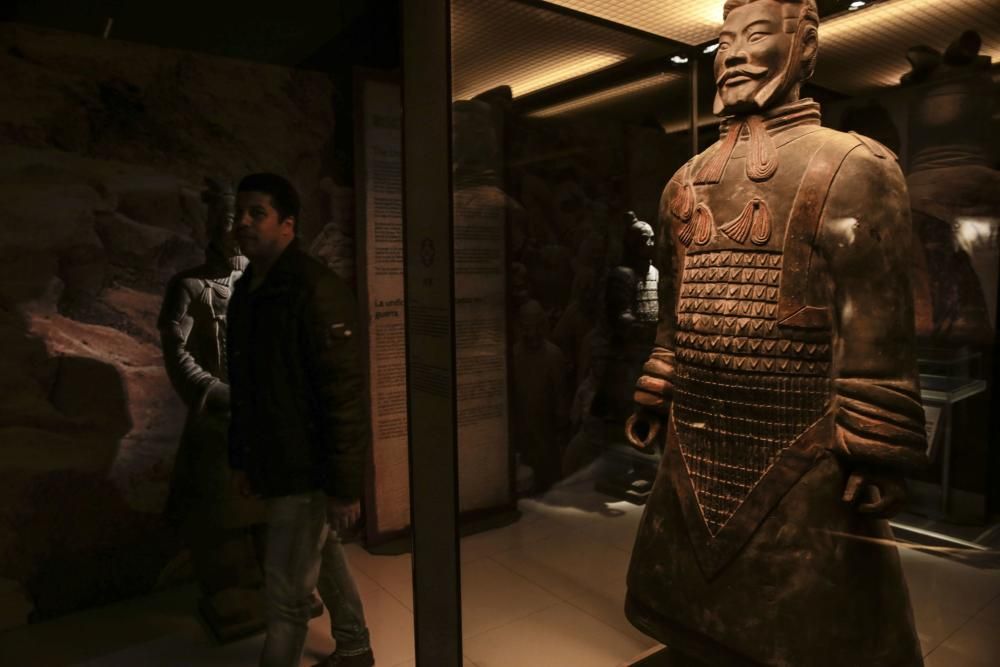 Exposición de los Guerreros de Xi'an en Los Prados