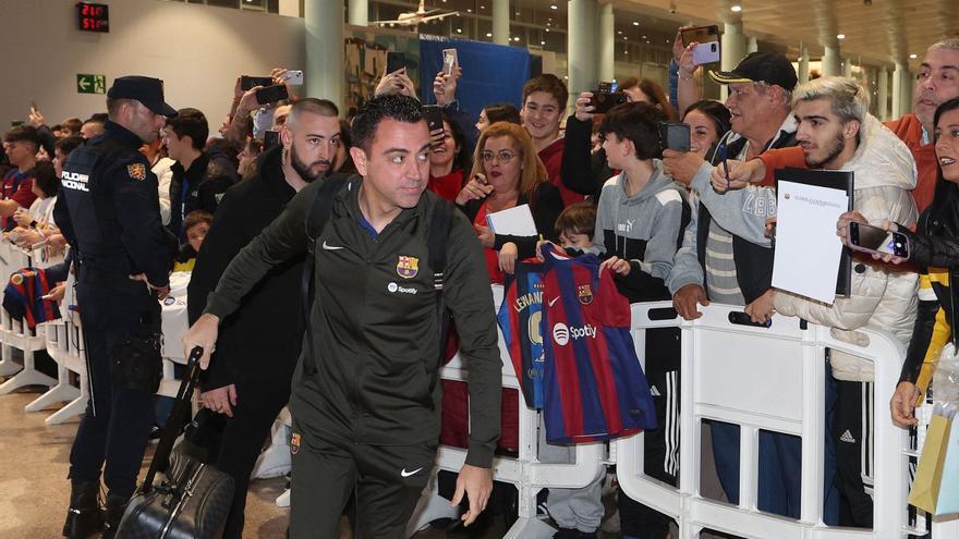 Xavi: “No pensamos en el Nápoles, no influirá en la alineación de Balaídos”