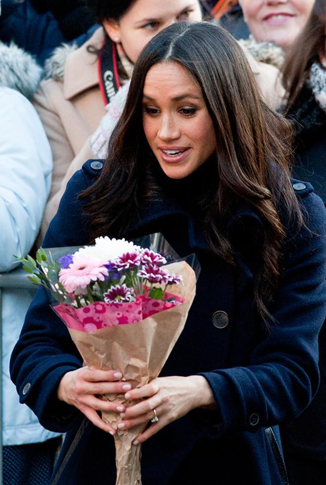 Meghan Markle, emocionada en Nottingham