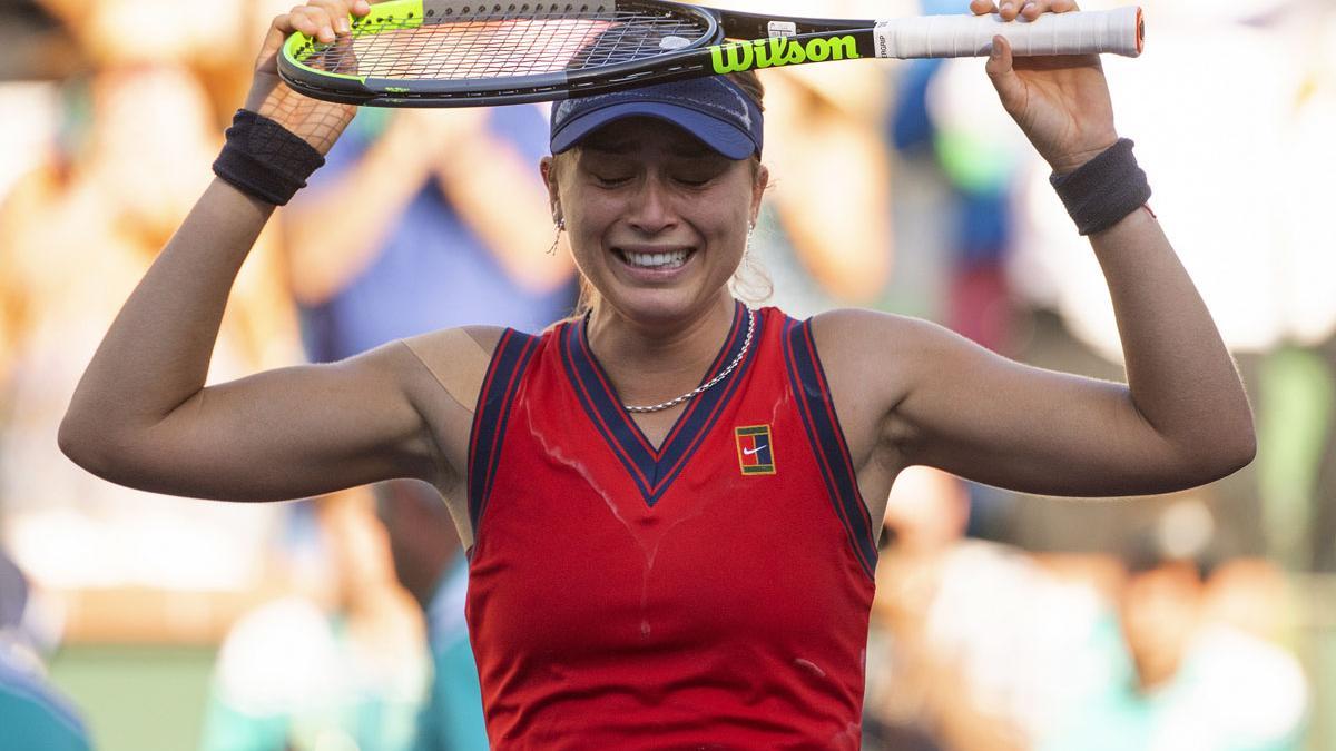 Paula Badosa en el Indian Wells Masters Series