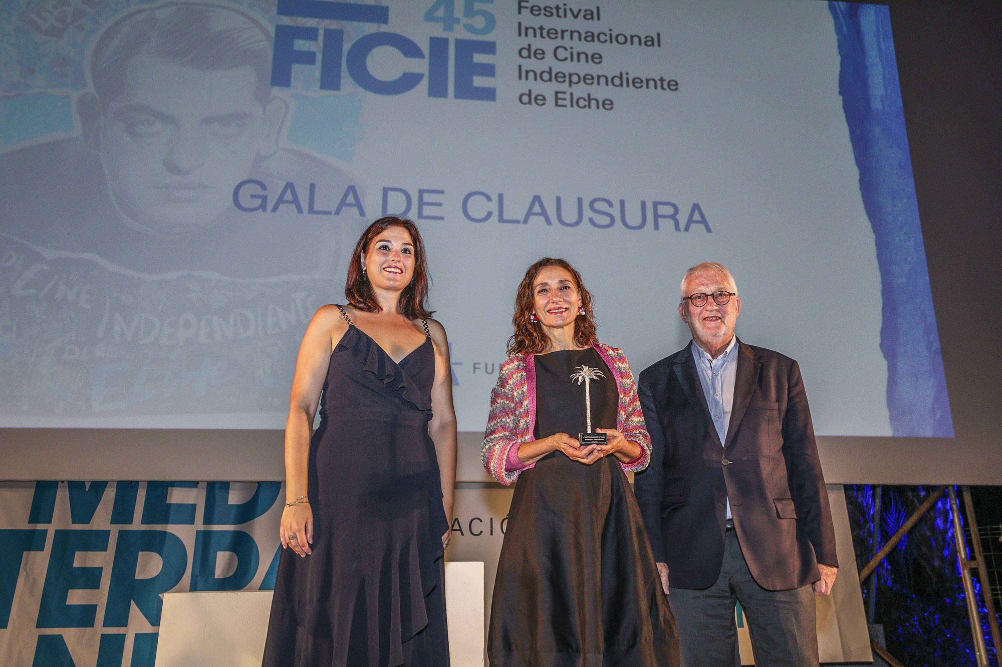 Clausura del Festival de cine internacional de Elche.