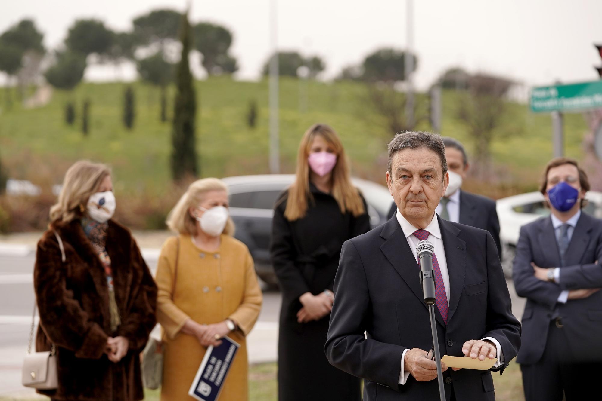 Homenaje en Madrid a Torcuato Fernández-Miranda con la concesión de una plaza en Fuencarral