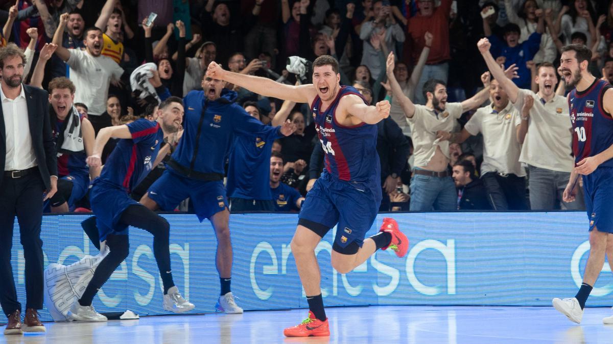 Joel Parra salvó al Barça del desastre en la ida ante Monbus Obradoiro